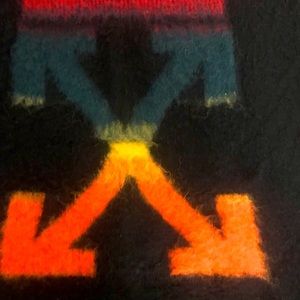 Fuzzy offwhite sweater